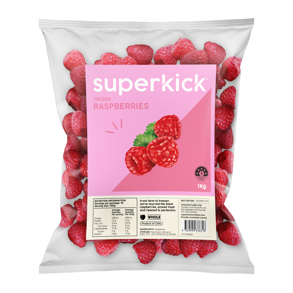 Frozen Raspberries 1KGx10