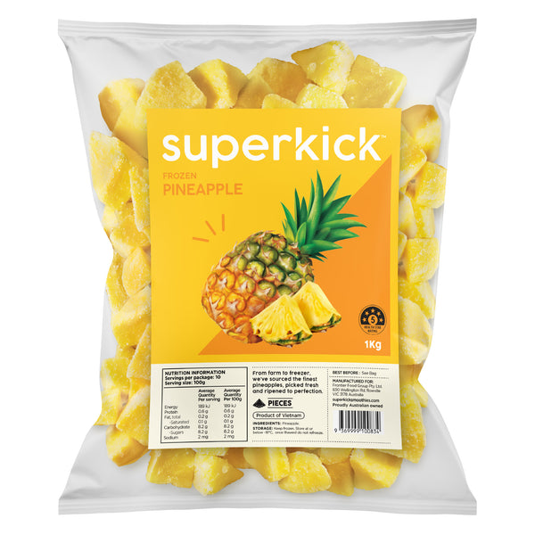 Frozen Pineapple Pieces 1KGx10