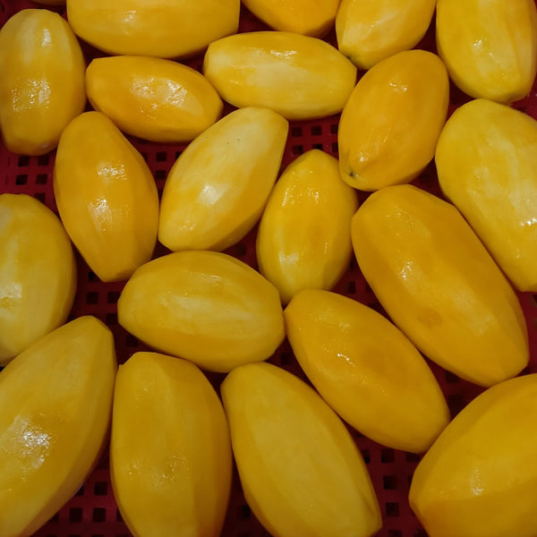 peeled mango