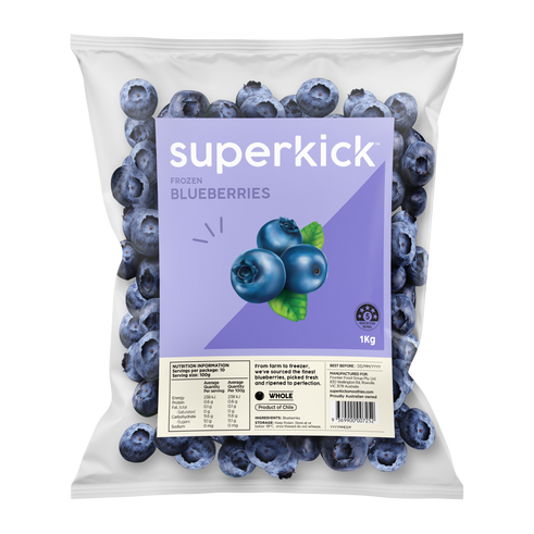 Frozen Blueberries 1KGx10