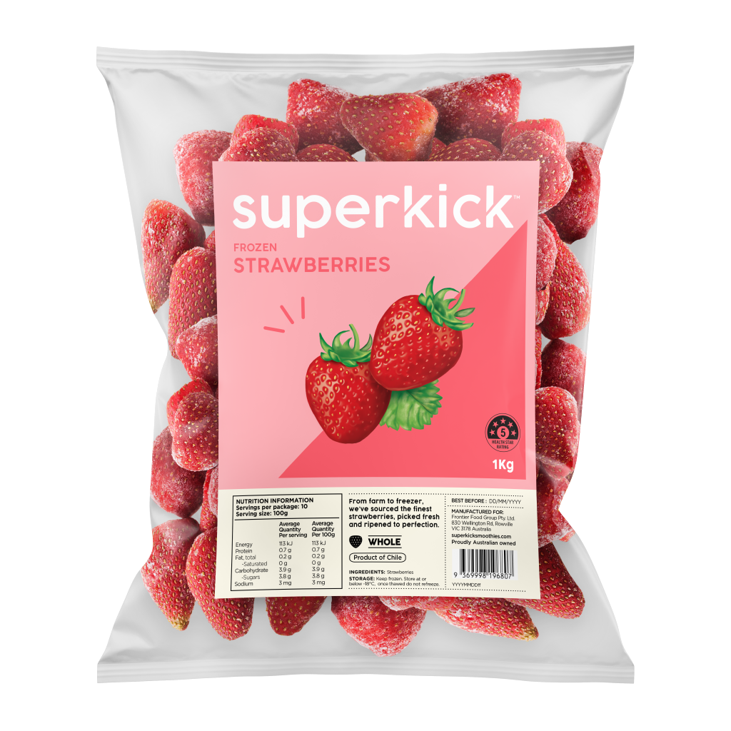Frozen Strawberries 1KGx10