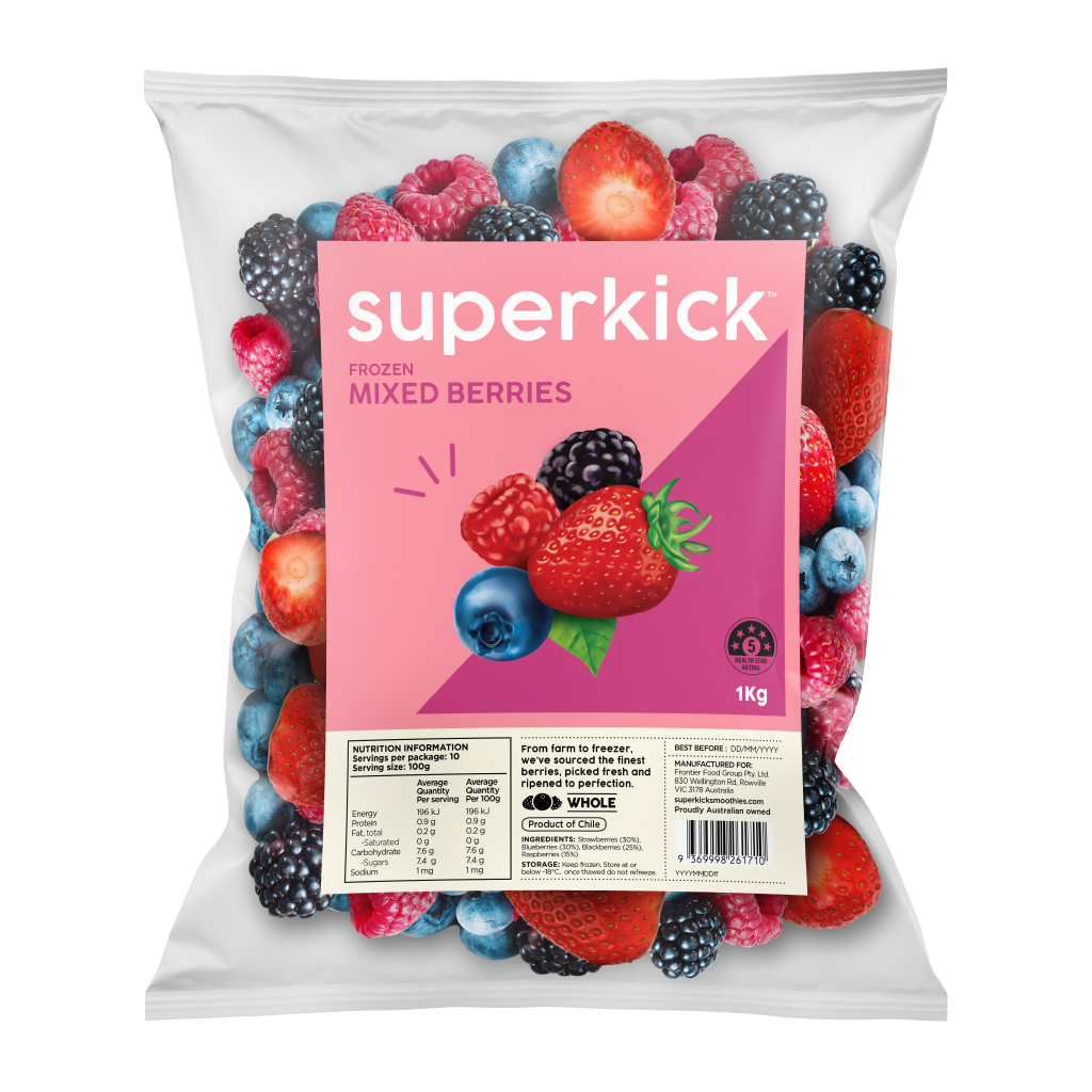 Frozen Mixed Berries 1KGx10