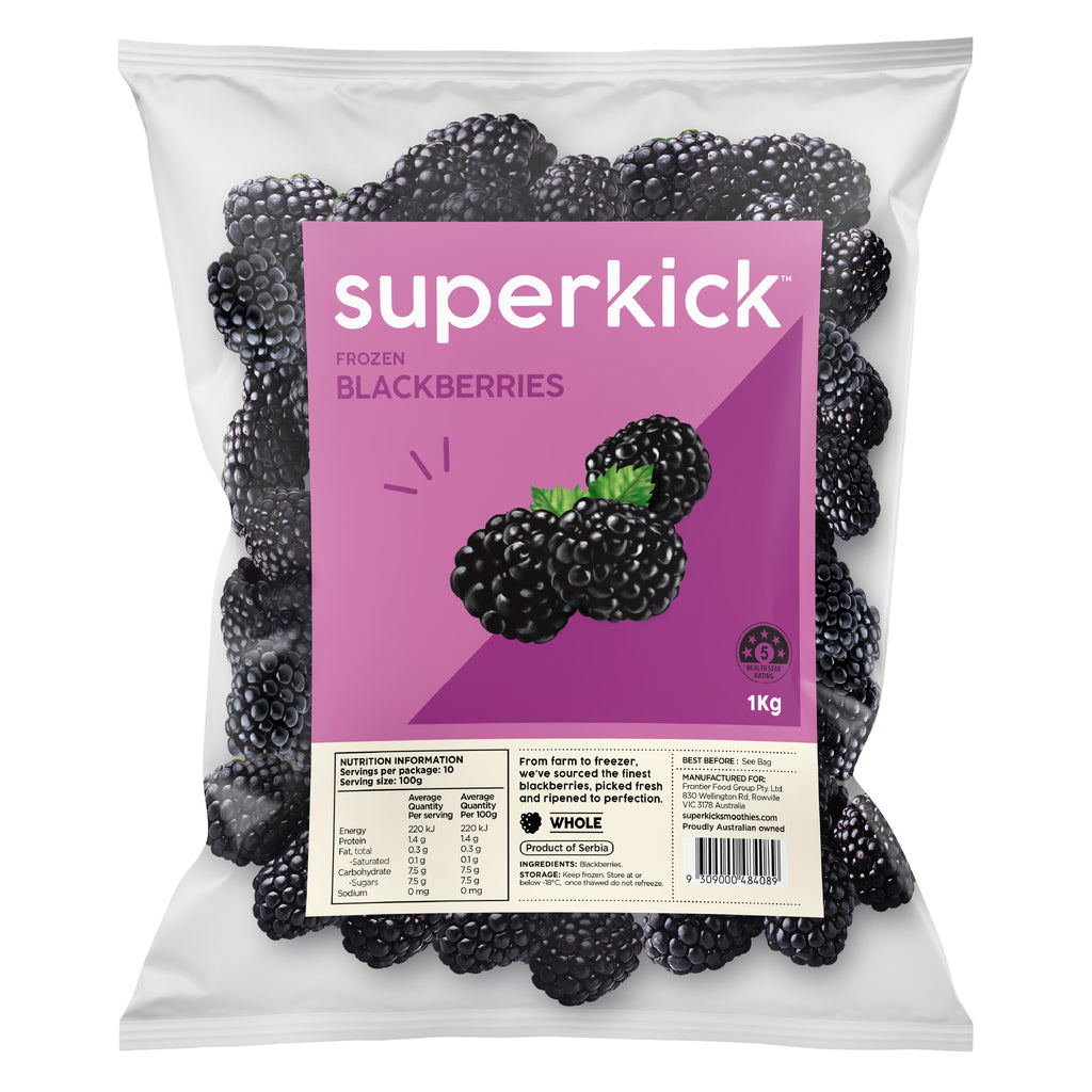 Frozen Blackberries 1KGx10