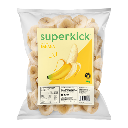 Frozen Banana Slices 1KGx10
