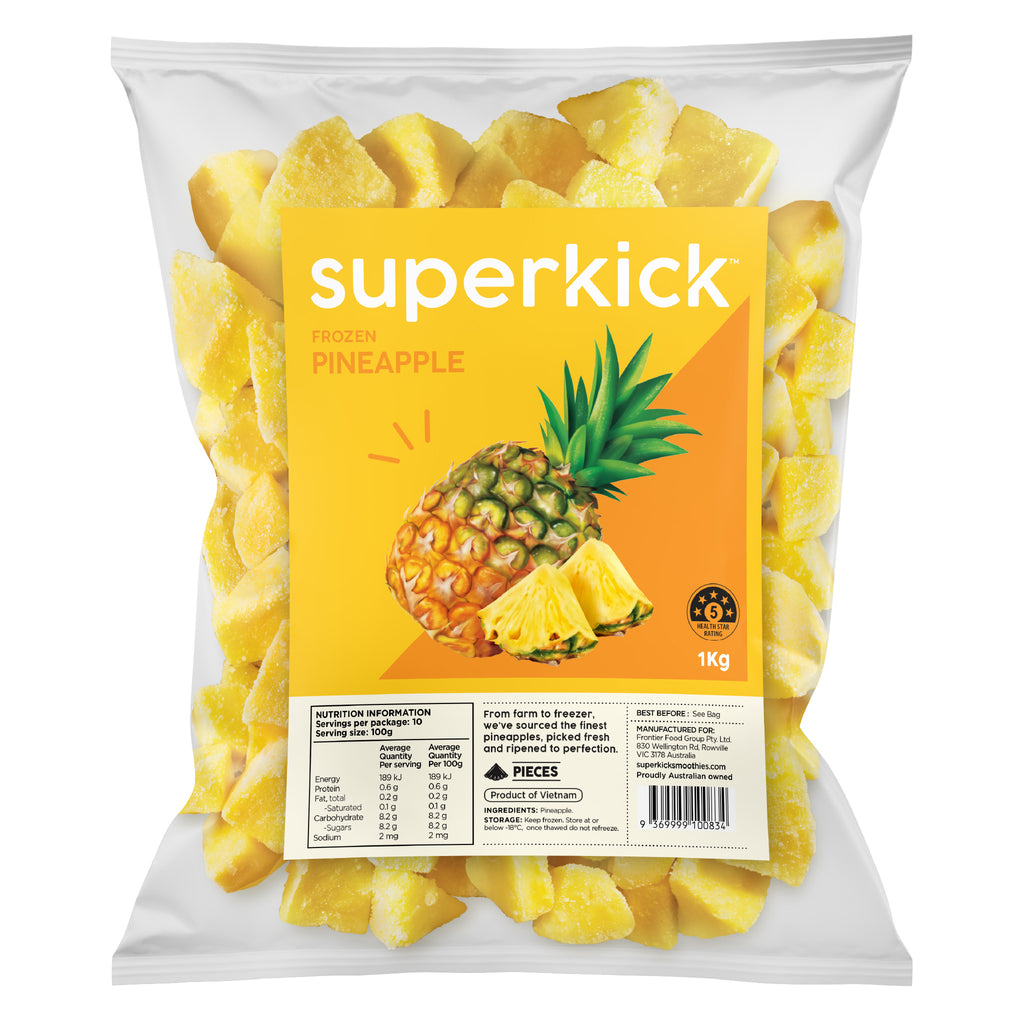 Frozen Pineapple Pieces 1KGx10